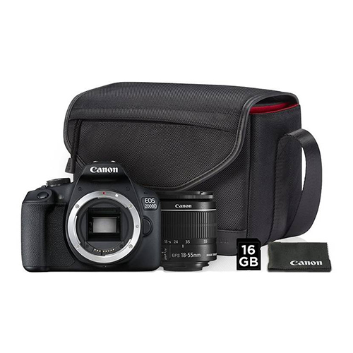 Canon EOS 4000D Digital SLR Camera Bundle Kit - PC WORX