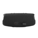 JBL-Charge-5-Portable-Waterproof-Speaker-Black-Color-OH4686-Back-View