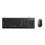Rapoo-X120Pro-Wired-Keyboard-and-Mouse-Combo-Top-Angle