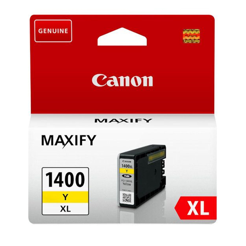 Canon-PGI-1400-XL-Yellow-Cartridge-in-Packaging