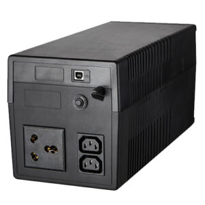 KSTAR-Line-Interactive-UPS-UPS600VA-Back-view