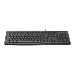 Logitech-K120-Corded-Keyboard-Front-Angle-View-920-002508