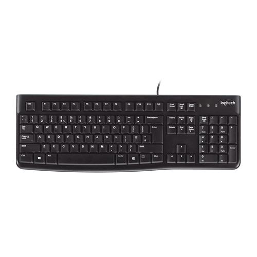 Logitech-K120-Corded-Keyboard-Top-View-920-002508