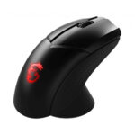 MSI-Clutch-GM41-Lightweight-Wireless-Gaming-Mouse-on-charger