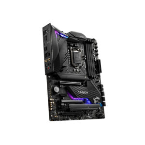 MSI-Z490-Gaming-Carbon-WiFi-LGA-1200-ATX-Motherboard-MSIZ490CARBON-front-side-port-view