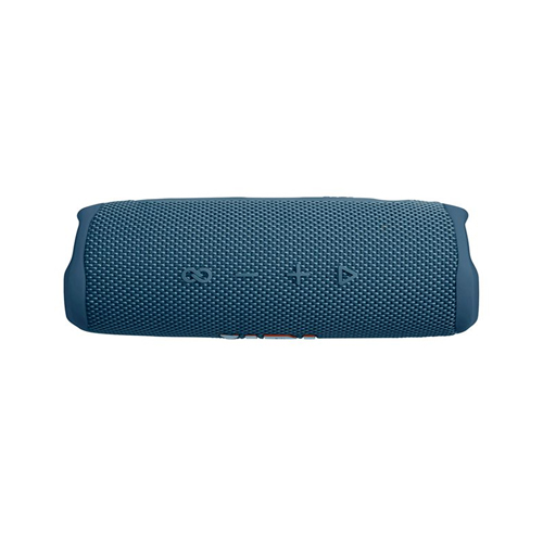 JBL-Flip-6-Portable-Waterproof-Speaker-side-button-view-blue