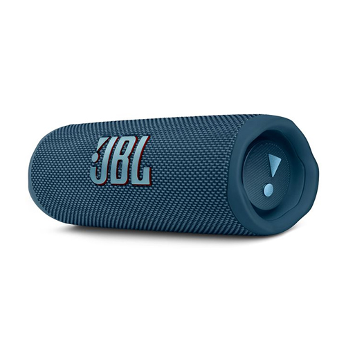 JBL-Flip-6-Portable-Waterproof-Speaker-side-front-view-blue