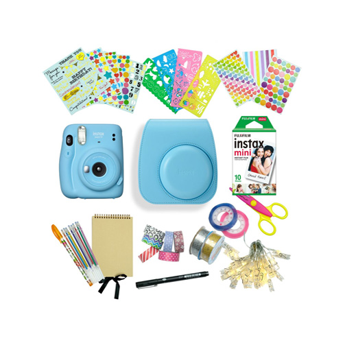 Instax-Mini-11-Value-Pack-sky-blue-front-view