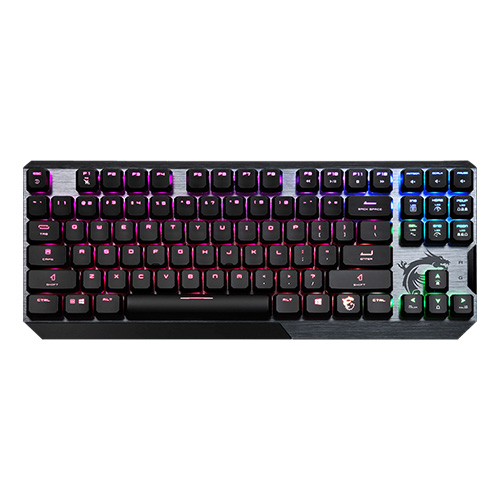 MSI-Vigor-GK50-LP-TKL-Mechanical-Gaming-Keyboard-front-view