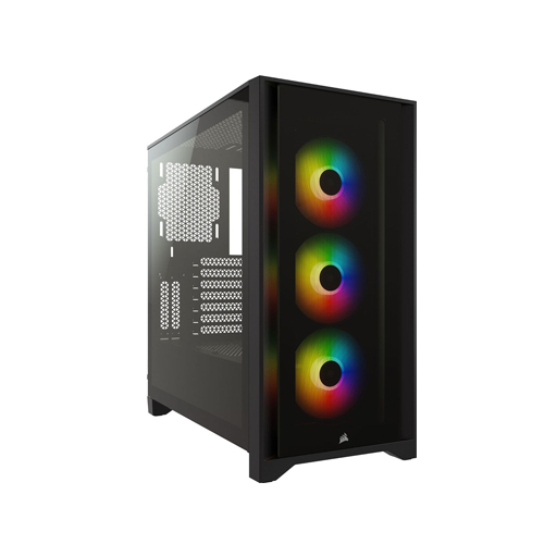 Corsair-iCUE-4000X-RGB-Tempered-Glass-Mid-Tower-ATX-Case-front-view