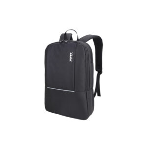 Port-Jozi-Essential-15-Laptop-Backpack-Black-front-side-view