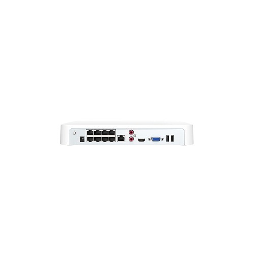 Tenda-8-Channel-PoE-HD-Network-Video-Security-Kit-ports-view