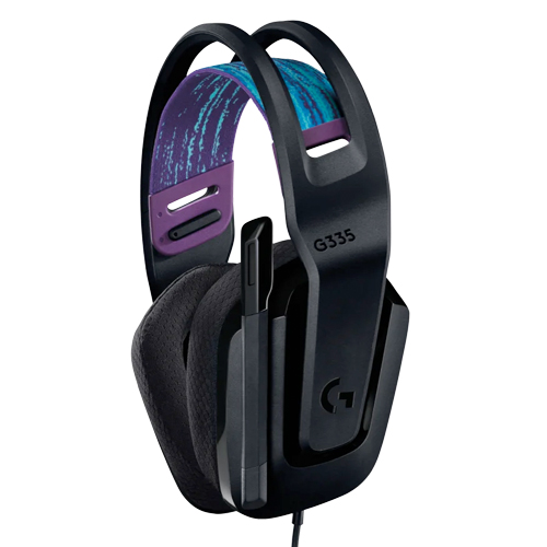 Black-Logitech-G335-Wired-Gaming-Headset-Side