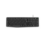 Genius-USB-KB-117-Black-Keyboard--front-view