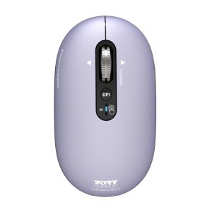 Port Connect PURE MAC Rechargeable Wireless and Bluetooth Mouse - Iris