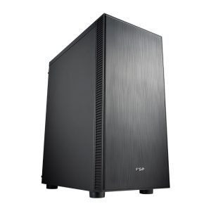 FSP CMT223S ATX Mid Tower Chassis - Black