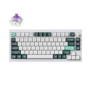 Keychron Q1H-P1 QMK Wireless Custom Keyboard - White