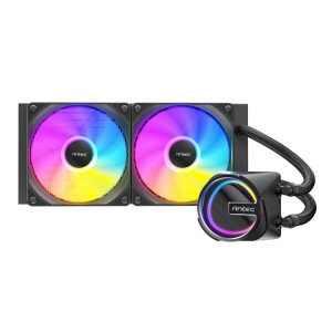Antec Skeleton 240 ARGB CPU Liquid Cooler Black